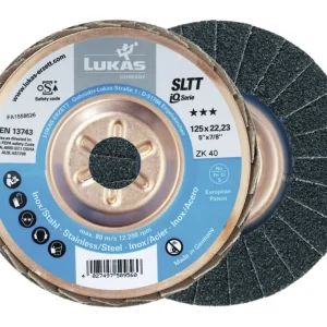 Lukas Fächerschleifscheibe SLTT Stahl 125 mm ZK 60 Neuheit