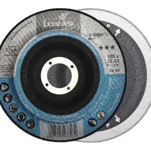 Lukas Kehlnahtschleifscheibe U-EDGE PRO 125 mm Korn 80 Sofort Bestellen