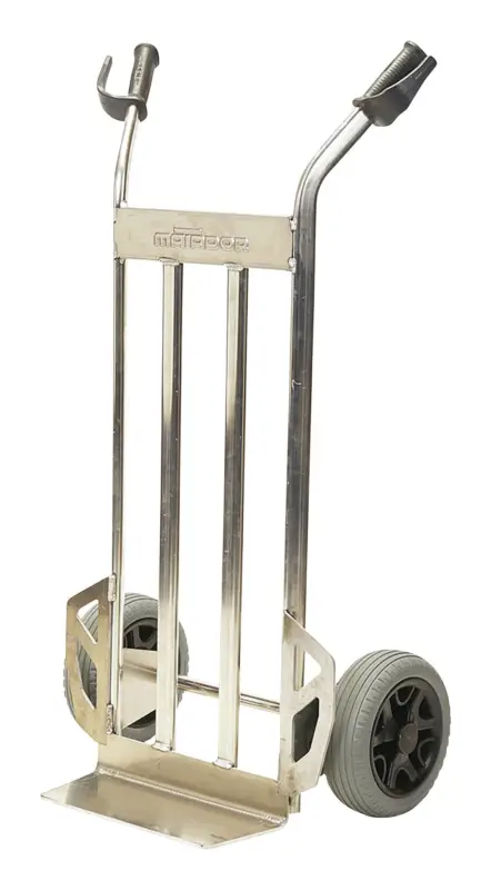 Sonderaktion Matador Stapelkarre aluminium mit fester Schaufel 400 x 157 mm, Tragkraft 350 kg, pannensicher