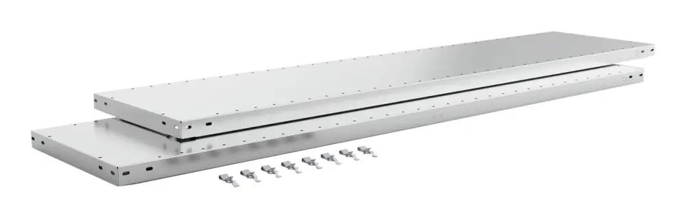 Meta Fachboden-Set verzinkt (VE2) 1700 x 400 mm, 200 kg Mega-Angebot