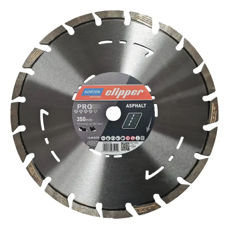 Norton Diamantscheibe Pro Asphalt II Ø400 x 25,4 mm Nur Heute
