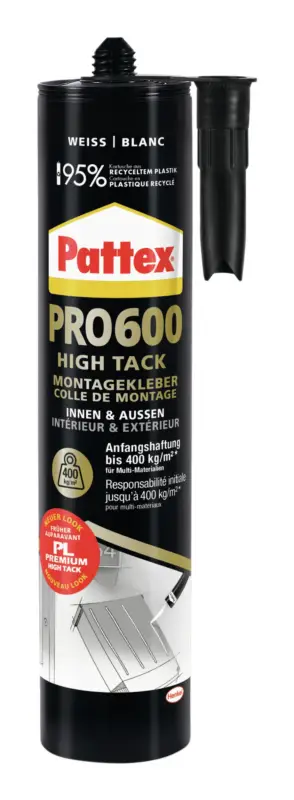 Meistverkauft Pattex Montagekleber PRO600 440g (Verpackungseinheit 12 Stück)
