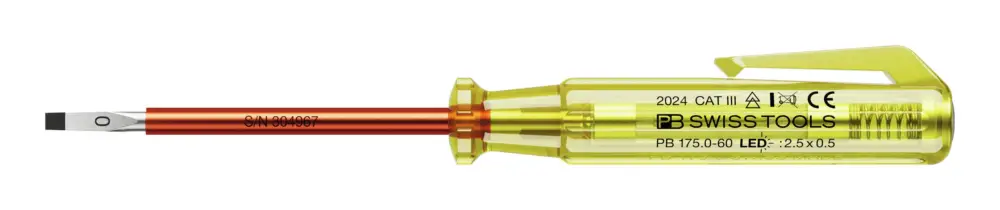 Online Kaufen PB Swiss Tools Phasenprüfer LED einpolig 2,5 x 0,5 x 60 mm