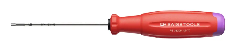 PB Swiss Tools Schraubendreher Innensechskant 1,5 x 70 mm SwissGrip EVO Neue Ware
