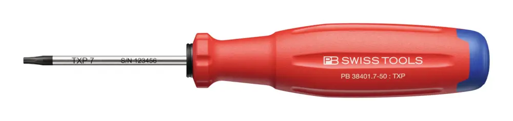 PB Swiss Tools Schraubendreher IP7 x 50 mm SwissGrip EVO Begrenztes Angebot
