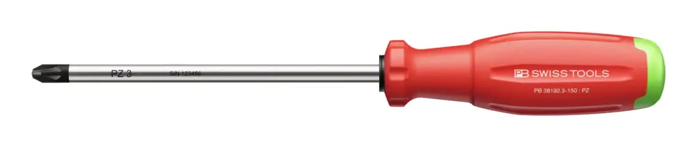 Schnäppchen PB Swiss Tools Schraubendreher PZ3 x 150 mm SwissGrip EVO