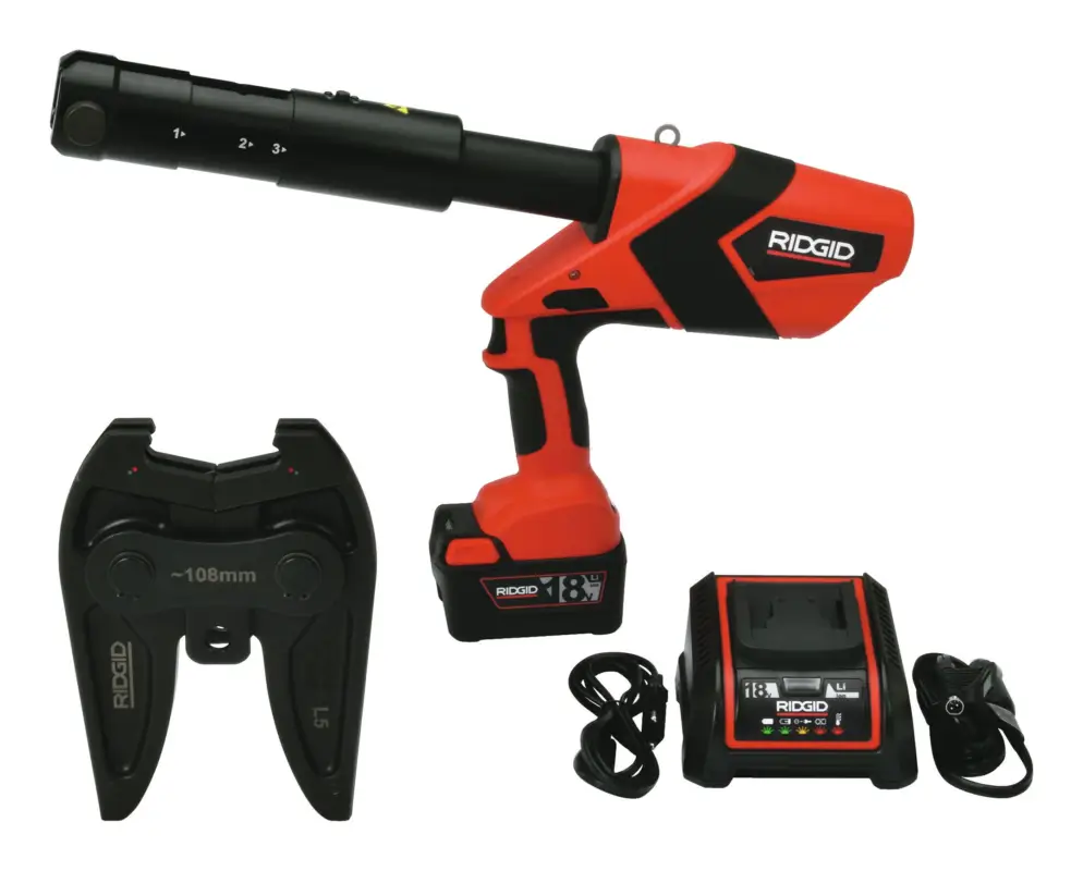 Mega-Angebot Ridgid Akku-Radialpresse RP352XLACT 32 kN mit Zugbacke