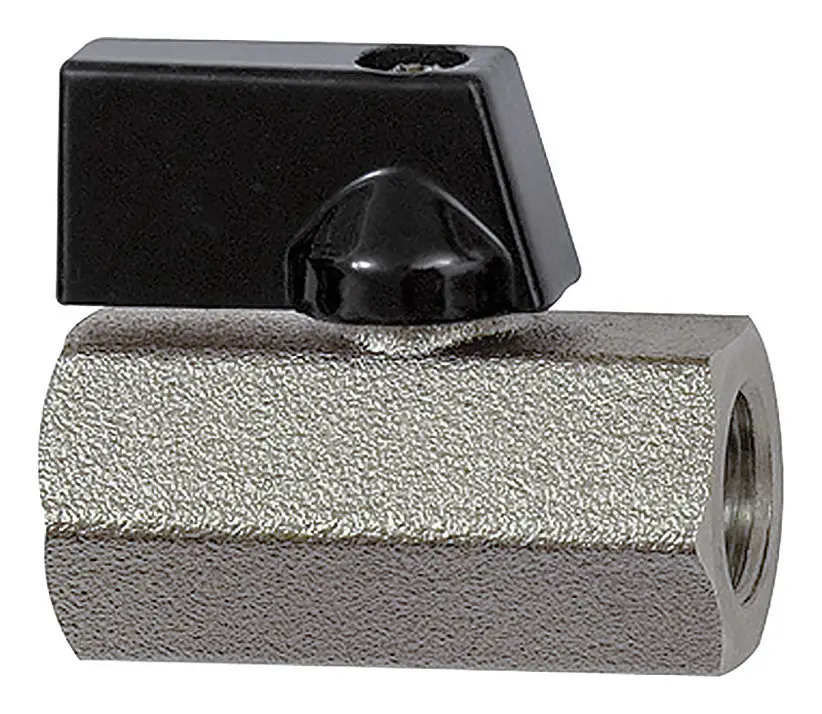 Riegler Mini-Kugelhahn valve lineFlügelgriff, IG/IG G 1/2", PN 10, Messing Top-Seller