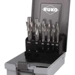 Ruko Flachsenker-Satz DIN373 HSS M3-M10 mittel für DL Ku-Kassette Finale Aktion