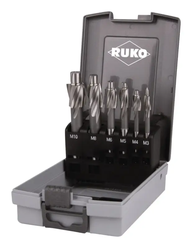 Ruko Flachsenker-Satz DIN373 HSS M3-M10 mittel für DL Ku-Kassette Finale Aktion