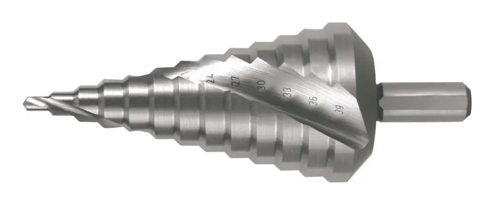 Nur Heute Ruko Stufenbohrer HSS Größe 5, 4-39 mm spiralnute+Kreuzanschliff