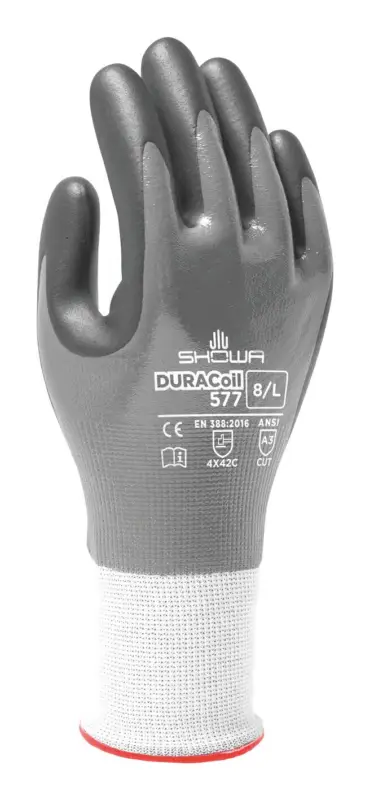 Letzte Chance Showa Schnittschutzhandschuh DURACoil 577 Größe XXL (Verpackungseinheit 10 Paar)