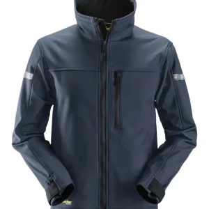 Sonderangebot Snickers Workwear Softshelljacke 1200, M, marineblau-schwarz