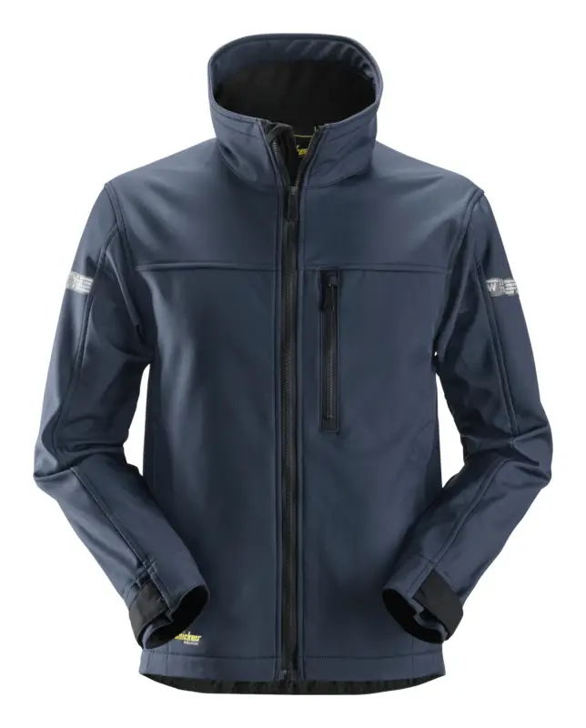 Sonderangebot Snickers Workwear Softshelljacke 1200, M, marineblau-schwarz