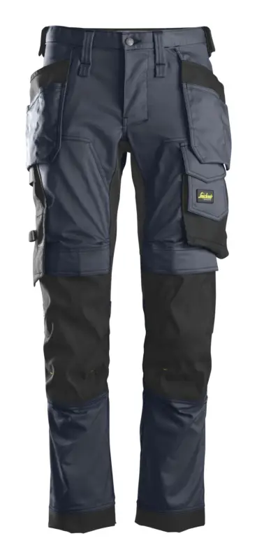 Snickers Workwear Stretch-Arbeitshose 6241, 52, marineblau-schwarz Aktuell