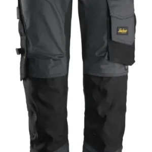 Snickers Workwear Stretch-Arbeitshose 6341, 56, stahlgrau-schwarz Neu