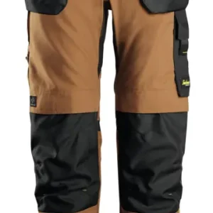 Snickers Workwear Stretch-Arbeitshose Canvas+ 6224, 046, braun-schwarz Letzte Chance