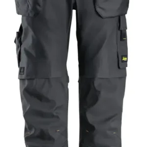 Neue Ware Snickers Workwear Stretch-Arbeitshose Canvas+ 6224, 048, stahlgrau