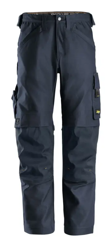Snickers Workwear Stretch-Arbeitshose Canvas+ 6324, 048, marineblau Neu Im Sortiment
