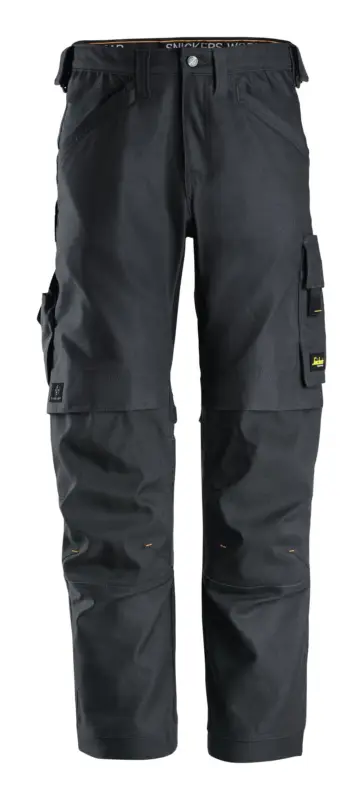 Snickers Workwear Stretch-Arbeitshose Canvas+ 6324, 056, stahlgrau Neu