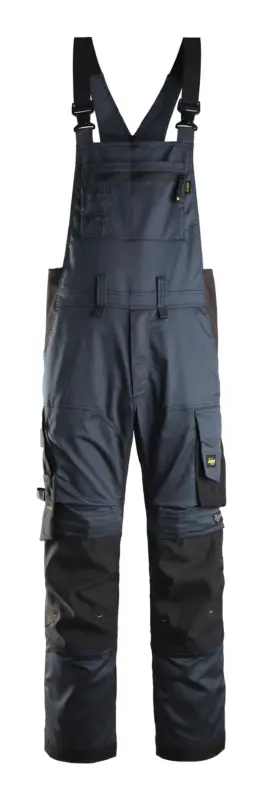 Snickers Workwear Stretch-Latzhose 6051, 60, marineblau-schwarz Preis Gesenkt