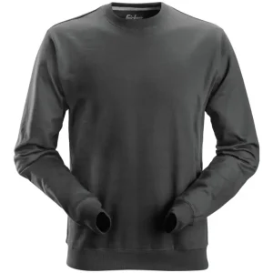 Preiswert Snickers Workwear Sweatshirt 2810, Baumwolle, L, stahlgrau