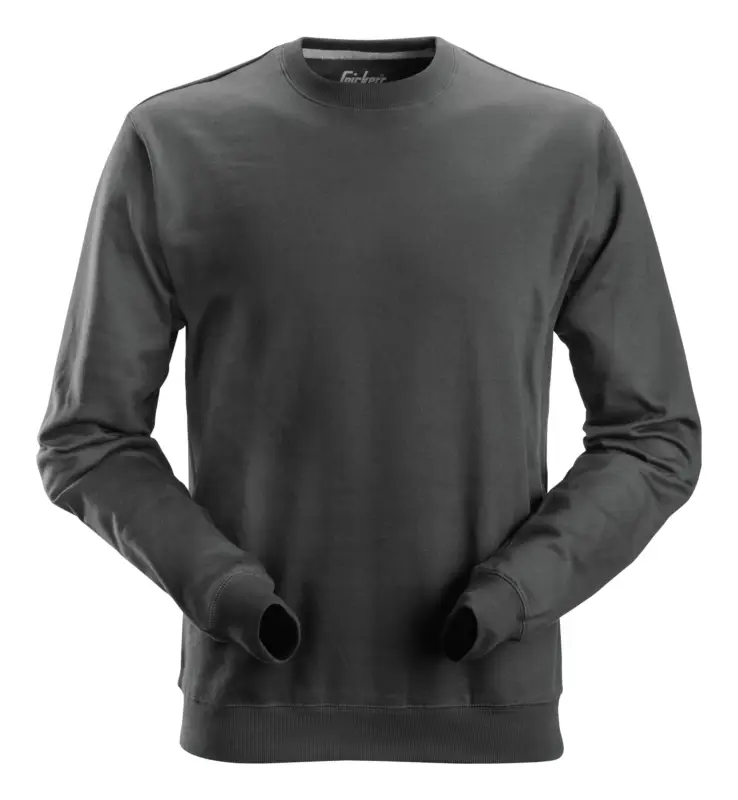 Snickers Workwear Sweatshirt 2810, Baumwolle, M, stahlgrau Solange Der Vorrat Reicht