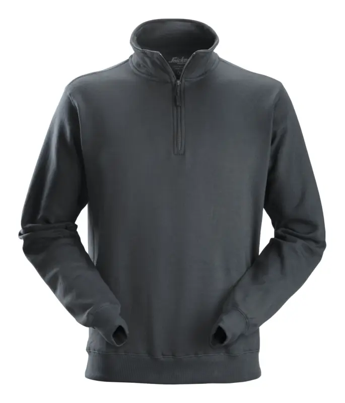 Snickers Workwear Sweatshirt Troyer 2818, XL, stahlgrau Angebot