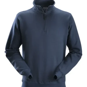 Snickers Workwear Sweatshirt Troyer 2818, XXL, marineblau Super-Preis