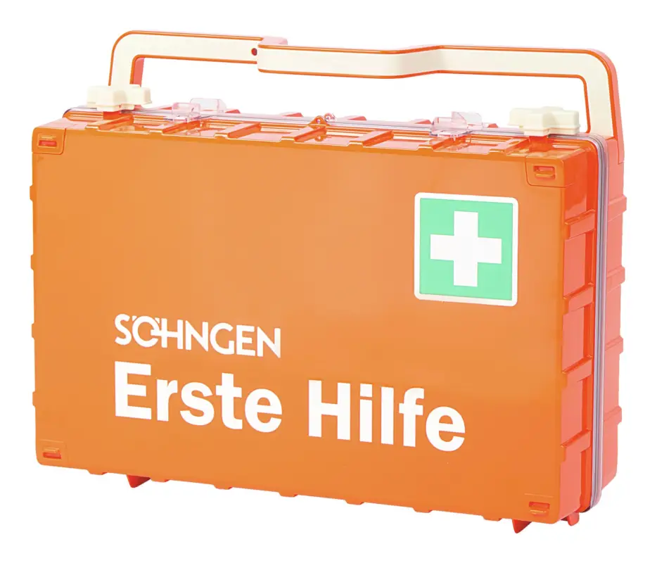 Söhngen Erste-Hilfe-Koffer, Dynamic Glow L, DIN 13169 orange Billig