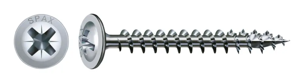 Top-Angebot Spax Rückwandschraube Kreuzschlitz Z 4 x 45 mm, Wirox (Verpackungseinheit 1000 Stück)
