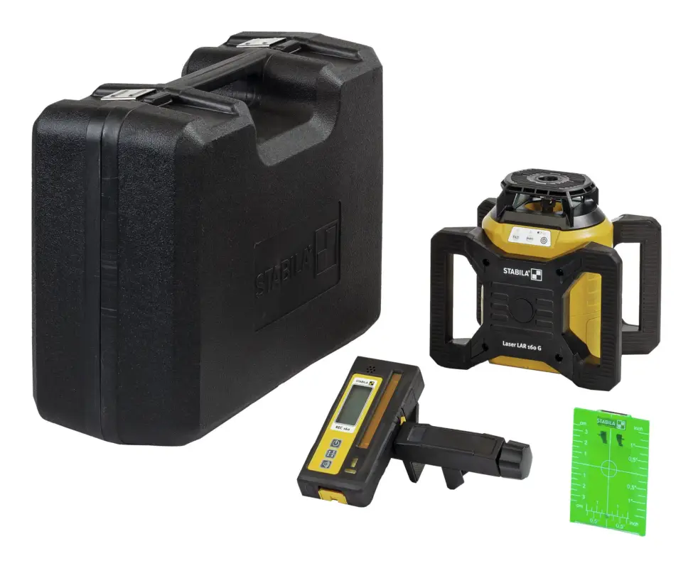 Markenware Stabila Rotationslaser LAR 160 G 4-teilig
