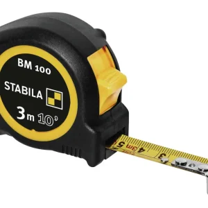 Stabila Taschenbandmaß BM 100 3m/10"x16mm Top-Preis