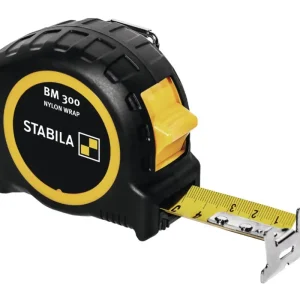 Garantierte Lieferung Stabila Taschenbandmaß BM 300 8 m x 27 mm