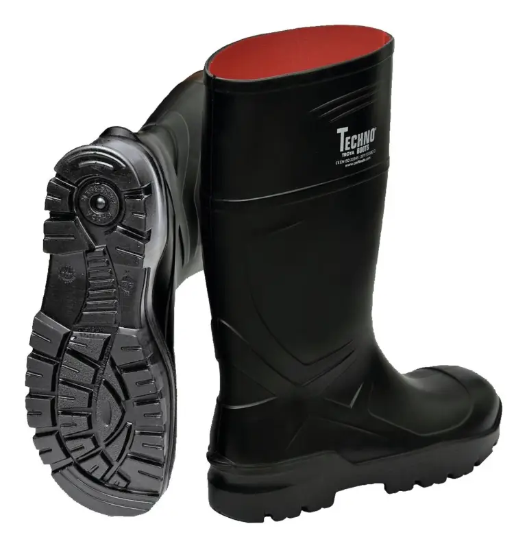 Techno Boots Sicherheitsstiefel 35330 Otra PU, S5, schwarz Größe 38 (Verpackungseinheit 1 Paar) Günstig