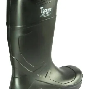 Techno Boots Sicherheitsstiefel 35334 Vosso PU, S5, Grün Größe 46 (Verpackungseinheit 1 Paar) Neu