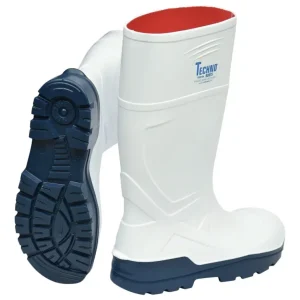 Techno Boots Sicherheitsstiefel 35484 Vitan PU, S4, weiß Größe 45 (Verpackungseinheit 1 Paar) Versand Am Gleichen Tag