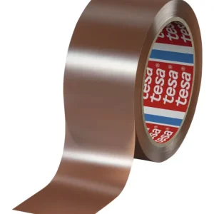 Tesa tesapack 60412 Packband 66 m x 50 mm chamois aus recyceltem PET (Verpackungseinheit 6 Rollen) Preisknaller