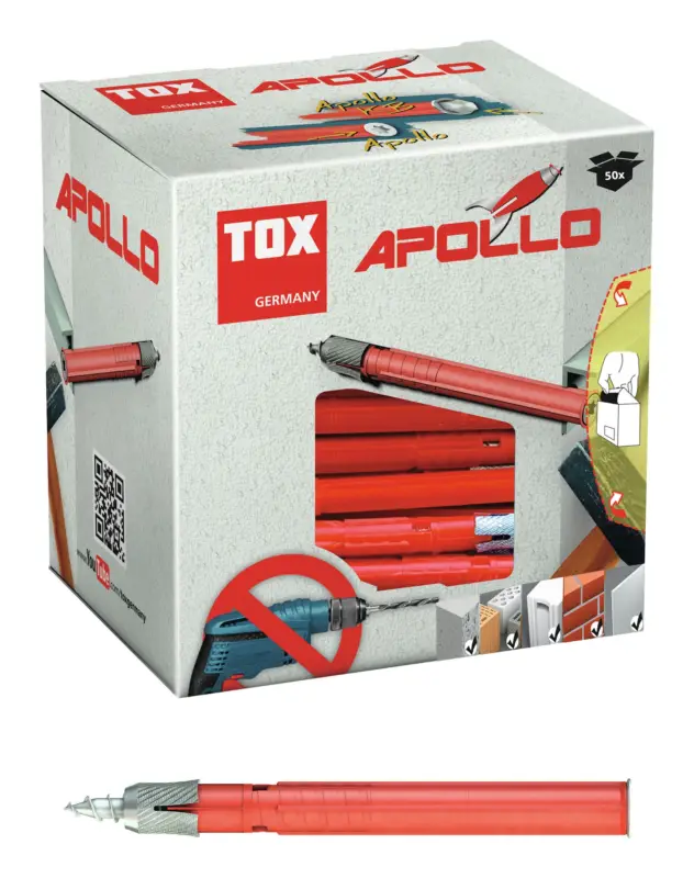 Super-Preis Tox Allzweck-Rahmendübel Apollo 8/100 KT
