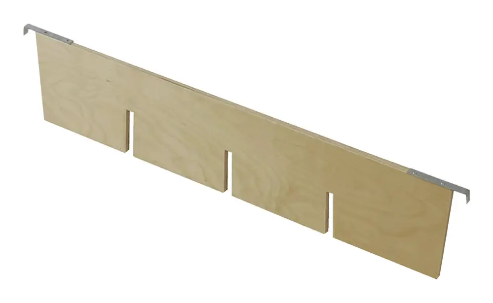 TransPak Aufsatzrahmenteiler 3 Nuten Geprüft