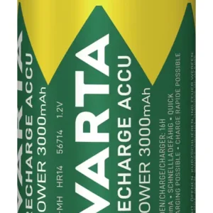 Varta Akku wiederaufladbar C 2er Blister NiMH Kapazität 3000 mAh Neue Kollektion