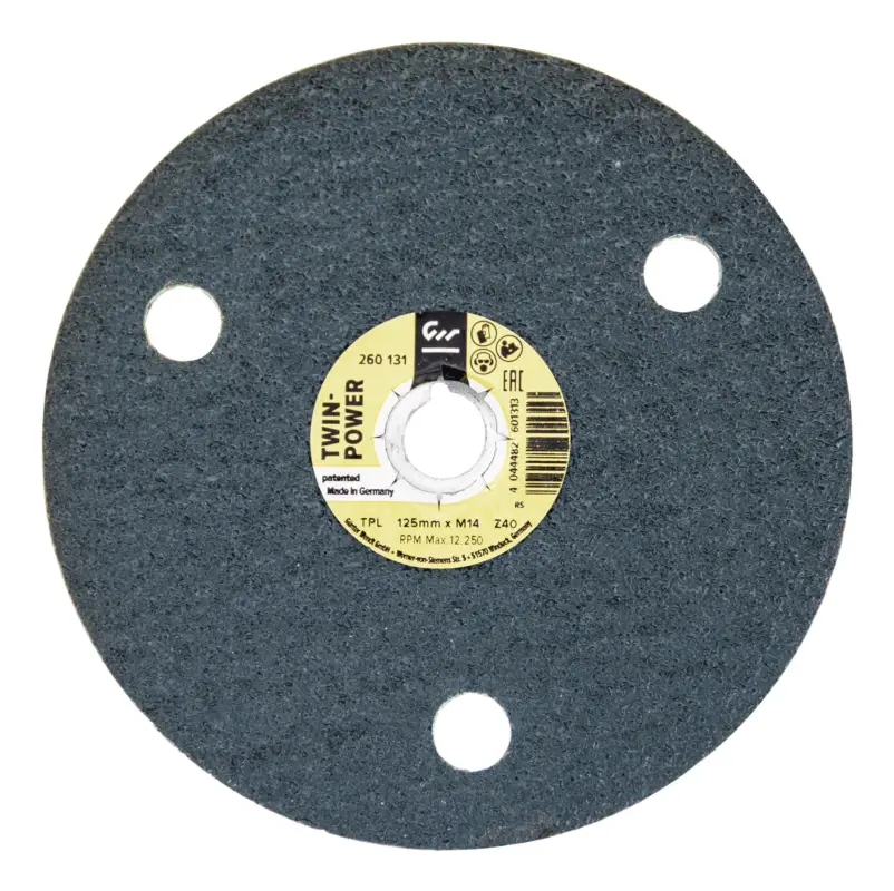 Neue Kollektion Wendt Schleifscheibe Twinpower 125 x 3,5 mm Zirkonkorund K80