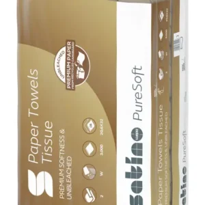 Super-Preis Wepa Satino PureSoft Handtuchpapier W-Falz 2-lagig 24 x 32 cm