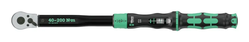 Wera Drehmomentschlüssel Click-Torque Lock C3 40-200 Nm Nur Für Kurze Zeit