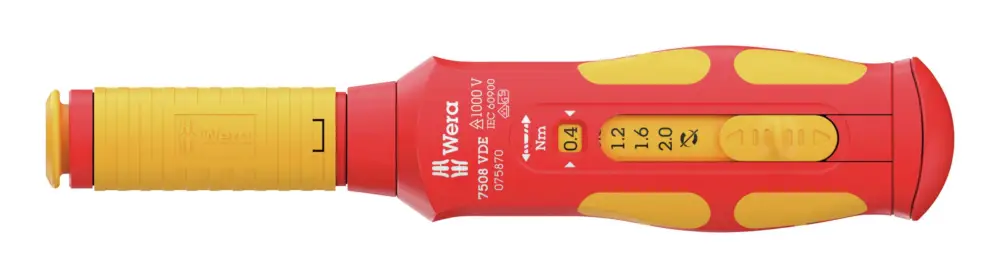 Wera Drehmomentschraubendreher 0,4-2 Nm Safe-Torque Speed VDE Bestpreis