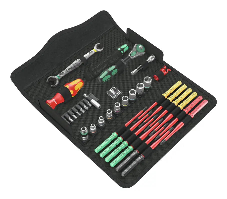 Wera Werkzeugsortiment W2 Wartung 35-teilig in Textilbox Bestpreis