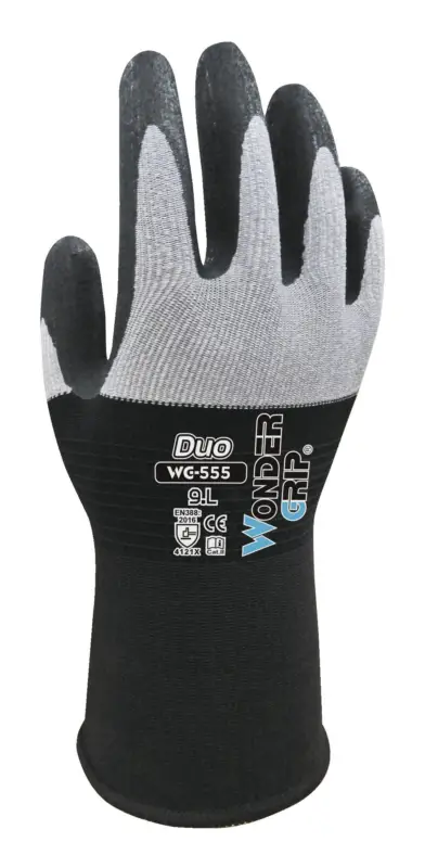 Wonder Grip Handschuh Air Duo WG-555, Größe 7 (Verpackungseinheit 12 Paar) Nur Für Kurze Zeit