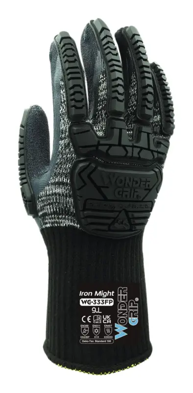 Wonder Grip Handschuh IronShield WG-33FP Größe 9 (Verpackungseinheit 12 Paar) Top-Seller