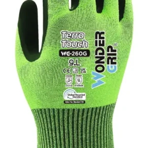 Nur Für Kurze Zeit Wonder Grip Handschuh Terra Touch WG-260G, Größe 7 (Verpackungseinheit 12 Paar)
