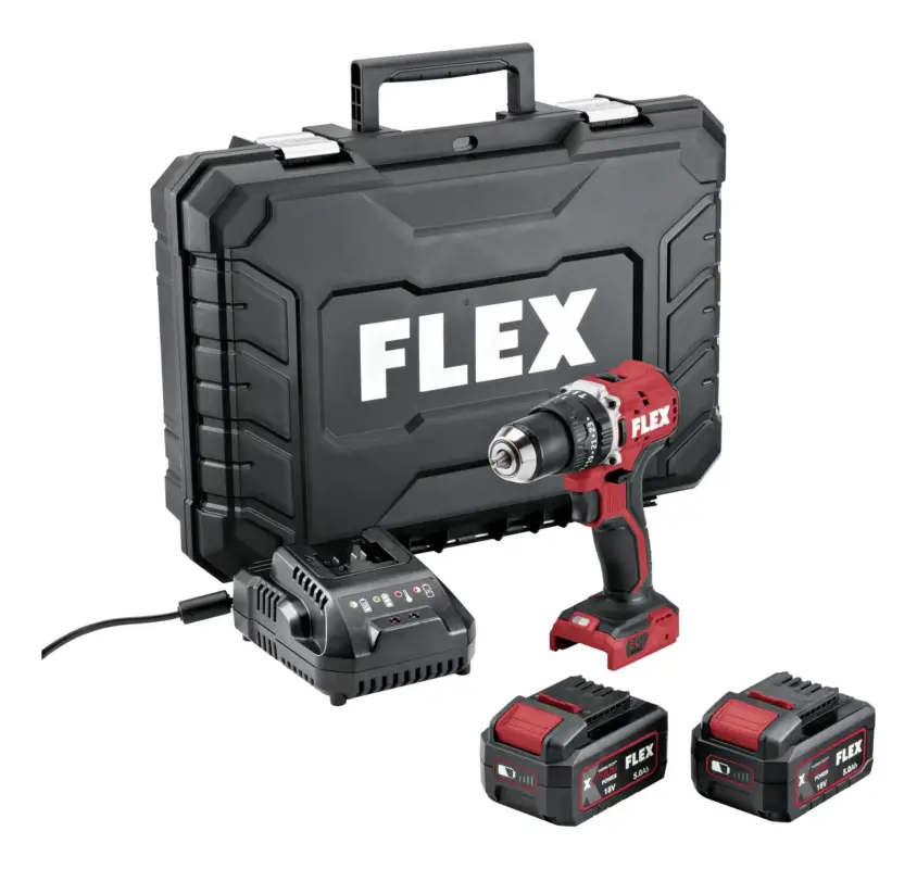 Flex PD 2G 18.0-EC LD 55 TC 2-Gang Akku-Schlagbohrschrauber 18 V 2 x 5Ah Li-Ion im Koffer Angebot